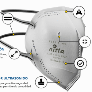 TAPABOCAS NITTA NEGRO